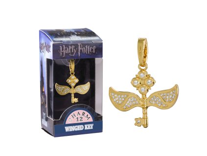 849421003098 Přívěsek Lumos - Okřídlený klíč, Harry Potter - Příčná ulice
