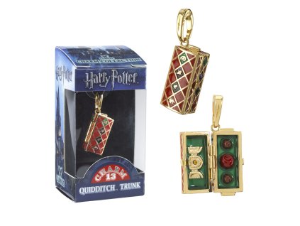 849421003104 Přívěsek Lumos - Famfrpálový kufr, Harry Potter - Příčná ulice