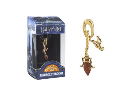 849421003111 Přívěsek Lumos - Koště Kulový blesk, Harry Potter - Příčná ulice