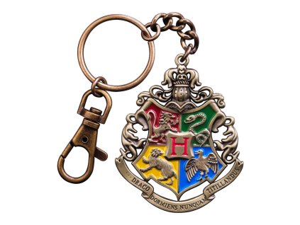849421002503 Přívěsek na klíče kovový, erb Bradavice, Harry Potter - Příčná ulice