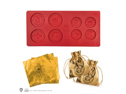 4895205603844 Silikonová forma - mince z Gringottovy banky, Harry Potter - Příčná ulice
