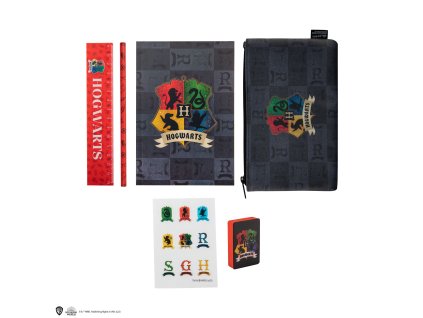 4895205606722 Sada psacích potřeb v šedé taštičce, Harry Potter - Příčná ulice