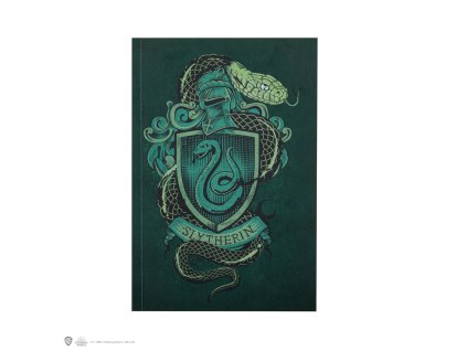 4895205604360 Zápisník s kolejním zvířetem, Zmijozel, Harry Potter - Příčná ulice