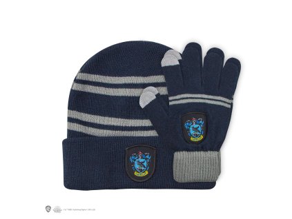 4895205601192 Zimní dětský set - čepice a rukavice, Havraspár, Harry Potter - Příčná ulice