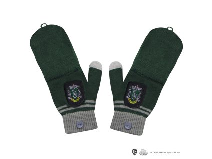 4895205600539 Rukavice bez prstů/palčáky Zmijozel, Harry Potter - Příčná ulice