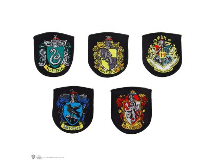 3760166566273 Set nažehlovaček/nášivek Erby, Harry Potter - Příčná ulice