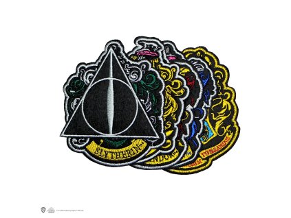 3760166566440 Set nažehlovaček/nášivek Deluxe - Harry Potter - Příčná ulice