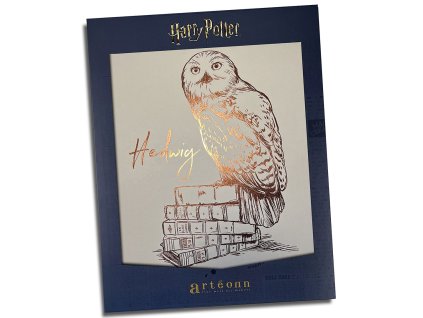 3760385460420 Plakát bílý Hedvika, Harry Potter - Příčná ulice