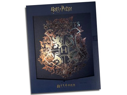 3760385460383 Plakát černý znak Bradavic, Harry Potter - Příčná ulice