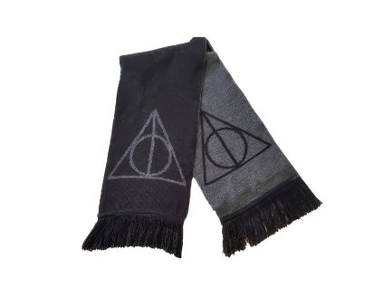 5060256087083 Šála černá Relikvie smrti, Harry Potter - Příčná ulice