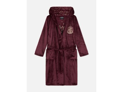 Župan vínový s Hedvikou Harry Potter (Velikost 2XL)