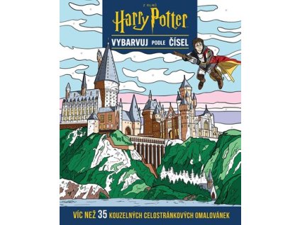 vybarvuj podle cisel harry potter