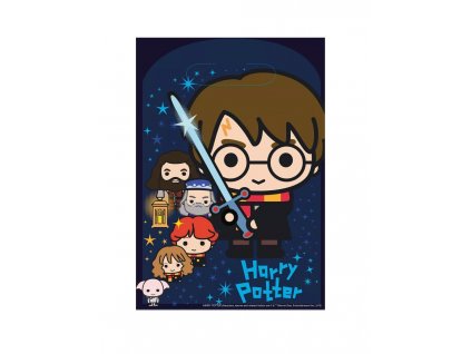 10530 sáčky igelitové tašky modré postavy harry potter