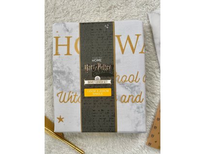 Povlečení bílé Hogwarts, Harry Potter