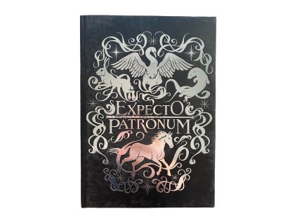 Zápisník Expecto Patronum, černý, Harry Potter