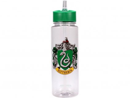 1671 Plastová lahev na vodu s pítkem 700 ml, Zmijozel, Harry Potter