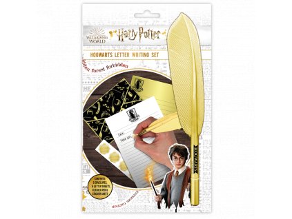 7188 Dopisní sada brk papíry obálky Harry Potter
