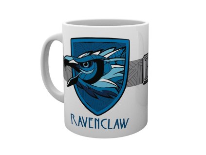 9032 Hrnek 320 ml bílý s kolejním erbem Havraspár Harry Potter 1