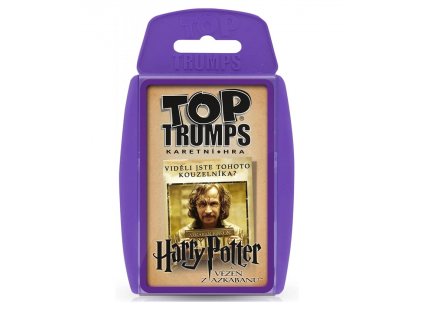 8295 Top Trumps, karetní hra (Vězeň z Azkabanu, fialová) Harry Potter