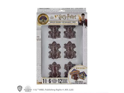98 Sada na pečení forma čoko žabky + 6 papír krabi + 12 kouzelnických karet HP 1