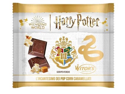 3071 Mléčná čokoláda s karamelovým popcornem 50g, Harry Potter2