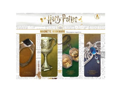 1854 Magnetické záložky, set 4 ks, Viteály, Harry Potter