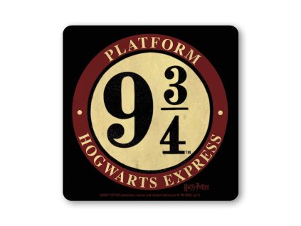 Tácek pod sklenici Nástupiště 9 a 3/4, Harry Potter