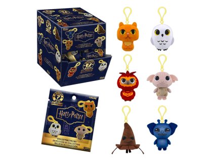 Harry Poatter Mystery Minis Plush Keychains 5 cm Display (12)1