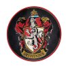 harry potter plaque en aluminium ronde gryffindor