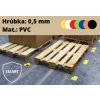 PALETOVÉ ZNAČENIE "SMART" (PVC - TVRDENÝ PLAST) (Farba Modrá, Tvar I - kus, Šírka 75mm)