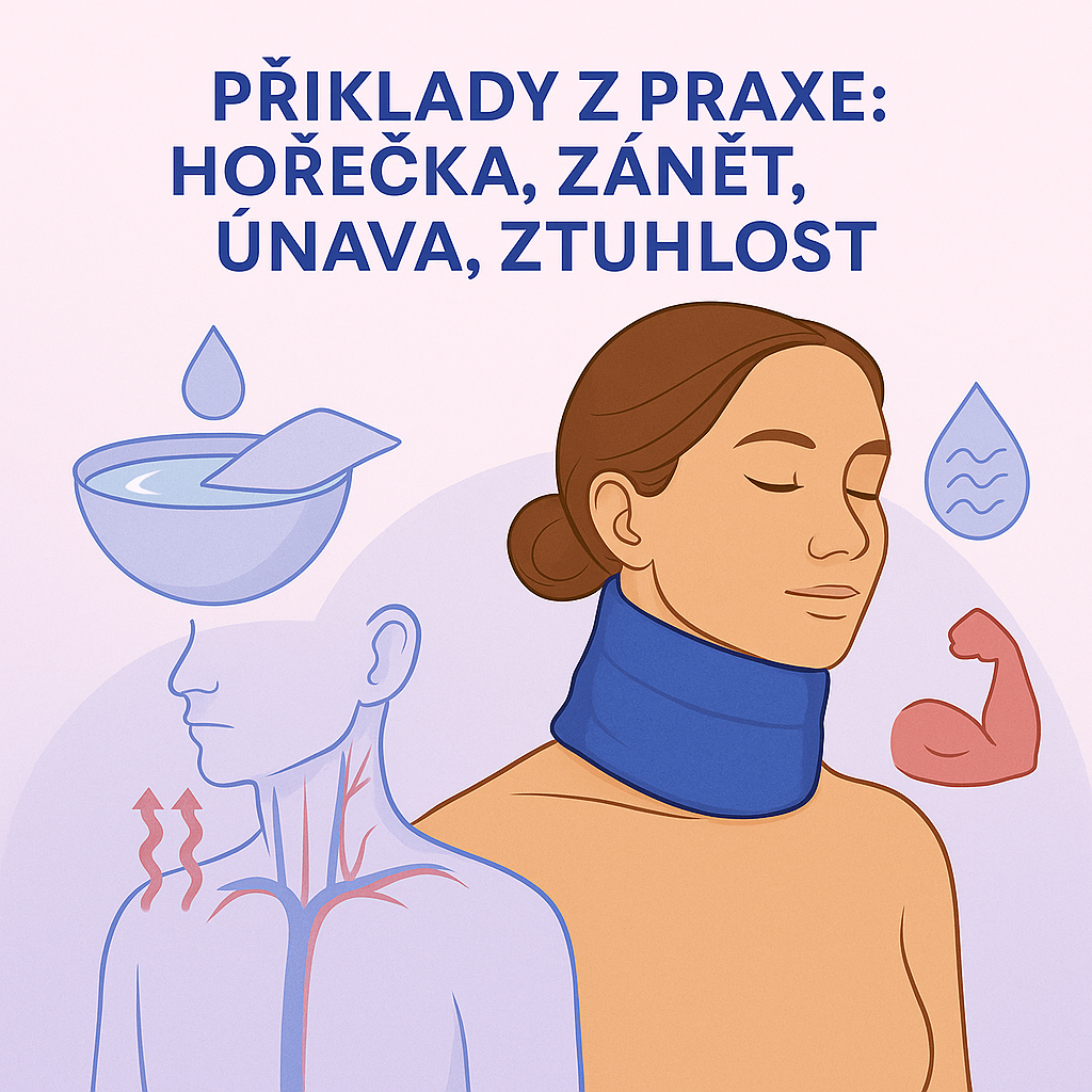 Horečka, zánět, únava, ztuhlost? Priessnizův zábal pomůže.