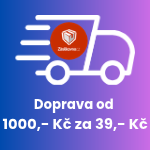 Doprava od 1000,- kč za 39,- kč