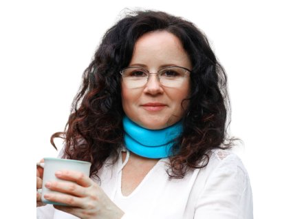 Mehrzweck-Nackenbandage für Jugendliche und Erwachsene - Blau