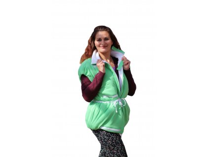 Multi-purpose warm cotton wrap vest
