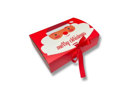 Vianočná darčeková krabička – Santa