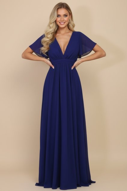 Společenské šaty pro družičky TACHA modré