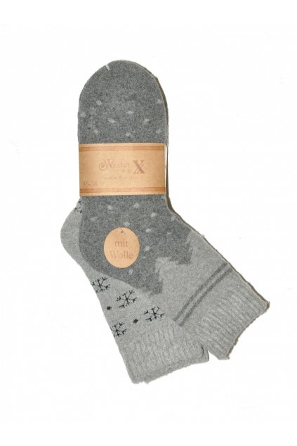 Dámské ponožky zimní A2 - pár