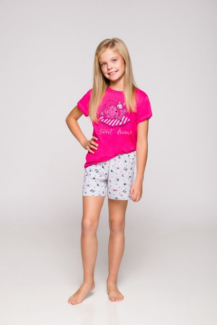 Dívčí pyžamo HANIA růžové