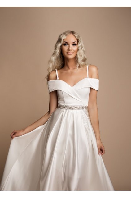Svatební šaty PATRICIE bílé