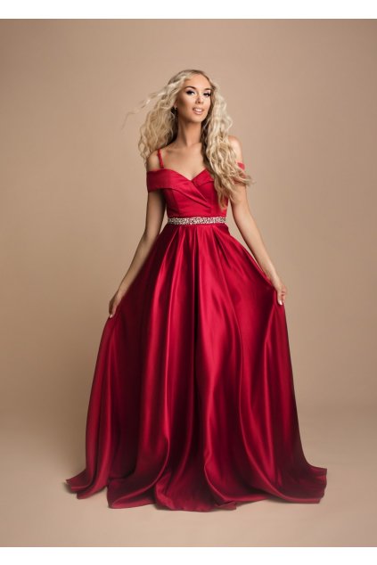 Maturitní šaty PATRICIA červené