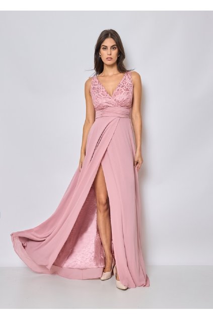 Družčkovské šaty DARLENE růžové