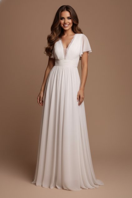 Svatební šaty GRACE bílé