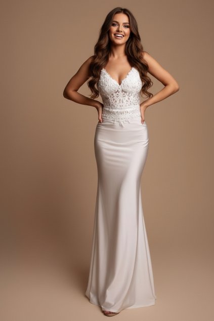 Svatební šaty BENEDICTE bílé