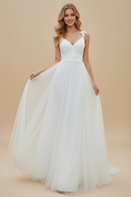 Svatební Šaty CLARA krémové