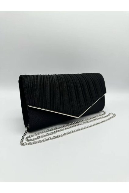 pochette enveloppe effet satine noir 6899c2eef0d3e