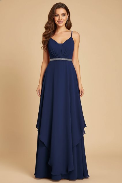 Společenské Šaty ZOYA tmavě modré