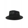 Dámský slaměný klobouk  BAYAMO černý