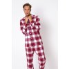 Pánské flanelové Pyžamo Aruelle Nicholas