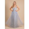 Plesové šaty OLIVIA šedé