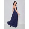 Společenské šaty ELEINE tmavě modré back